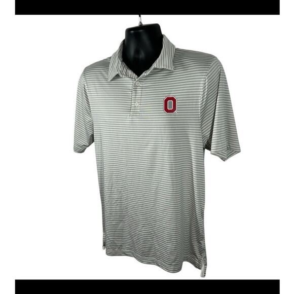 The OHIO STATE University Scarlet & Gray Polo Football Basketball Baseball Golf - Picture 8 of 12